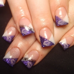 Bodily Manicure With Lace -Nail Art Collection